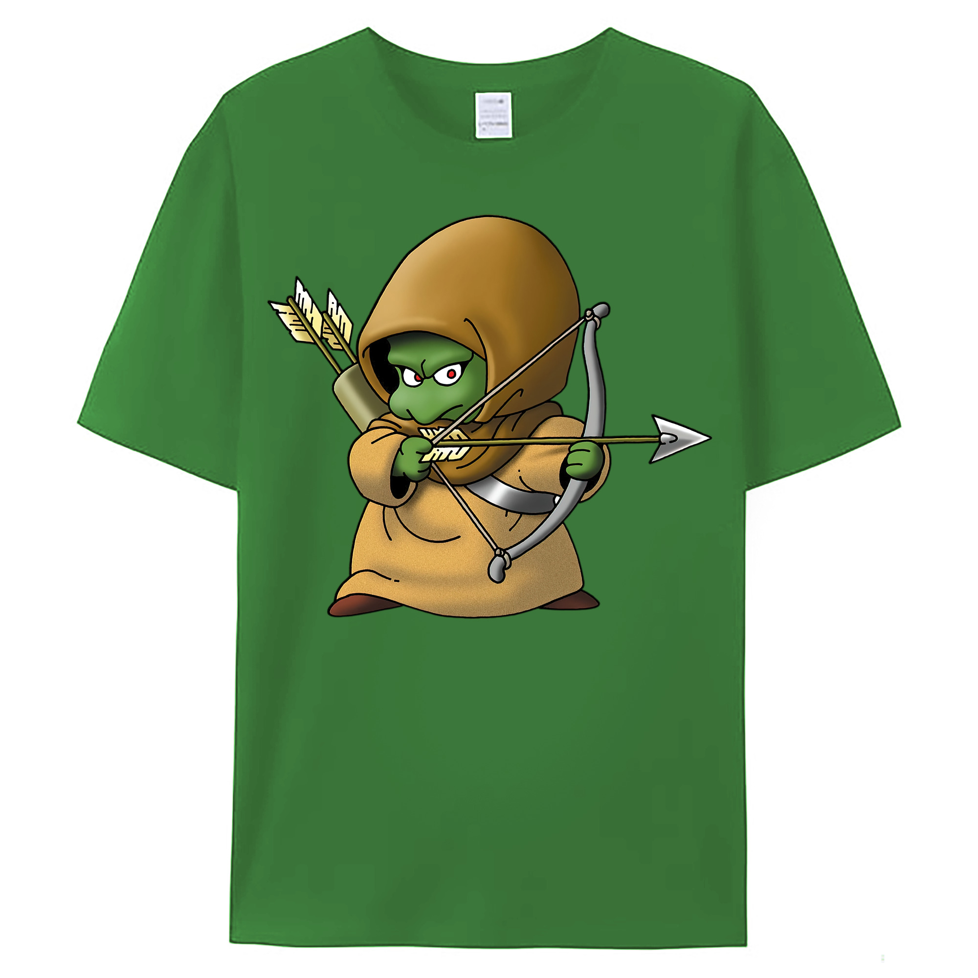 （画像用） ドラゴンクエスト Doragon Kuesuto Dragon Quest レディースカジュアルプリントTシャツ（綿100％）